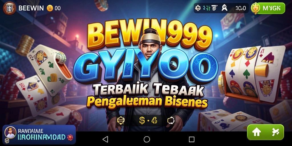 Tampilan gameplay <strong>BEWIN999</strong> yang menarik dengan berbagai elemen bisnis.
