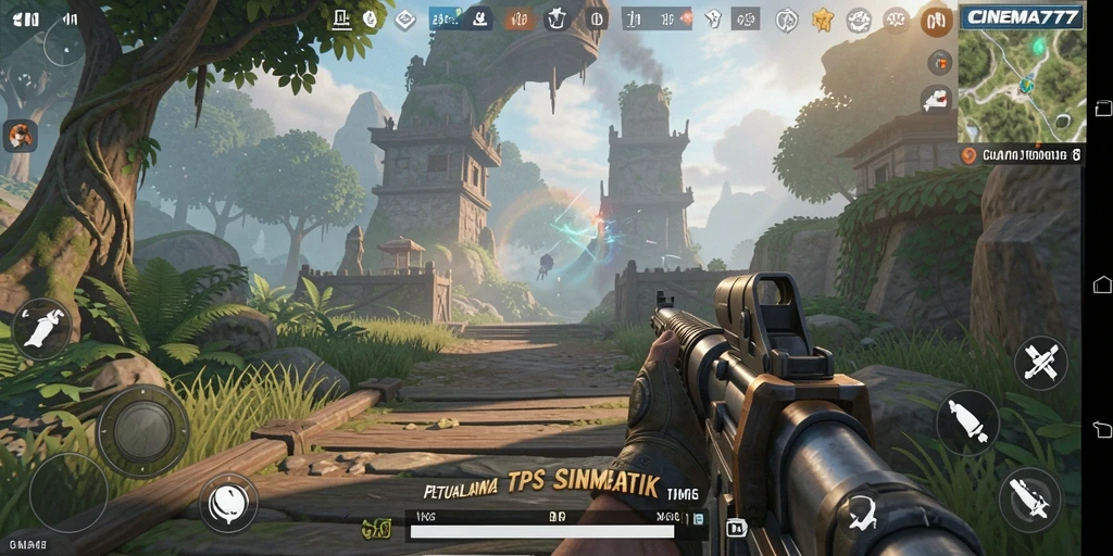 Gameplay memukau di CINEMA77 dengan aksi tembak-menembak yang seru.