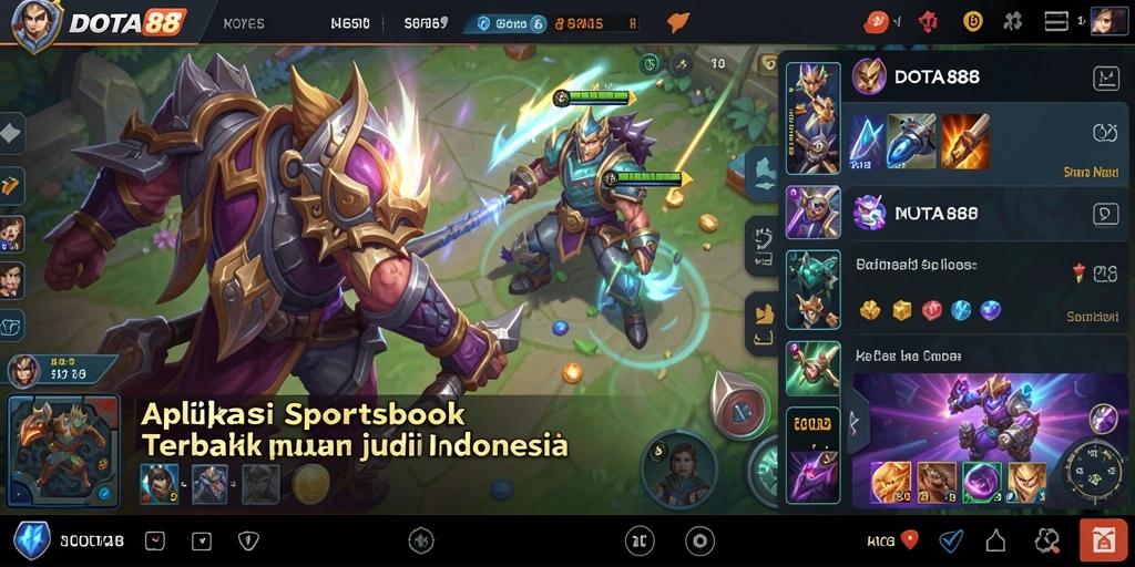 Tampilan antarmuka DOTA88 yang intuitif dan mengesankan.