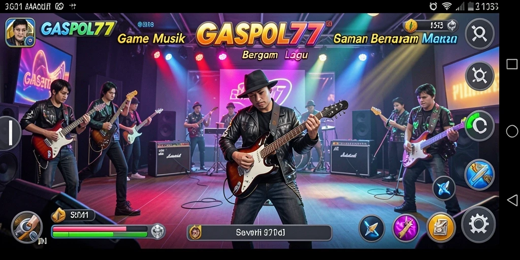 Tampilan gameplay GASPOL77 yang seru dan interaktif.
