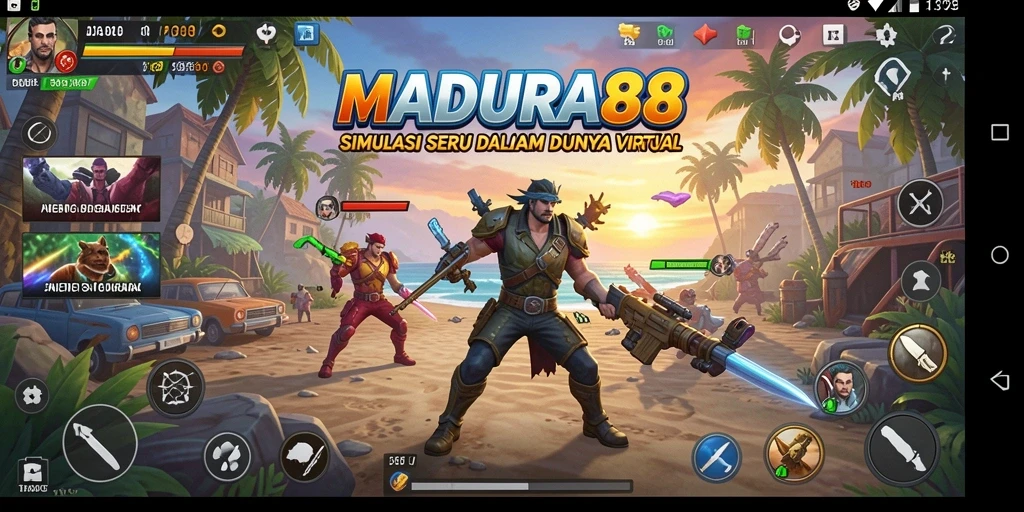 Tampilan gameplay menarik dari MADURA88 dengan simulasi interaktif.