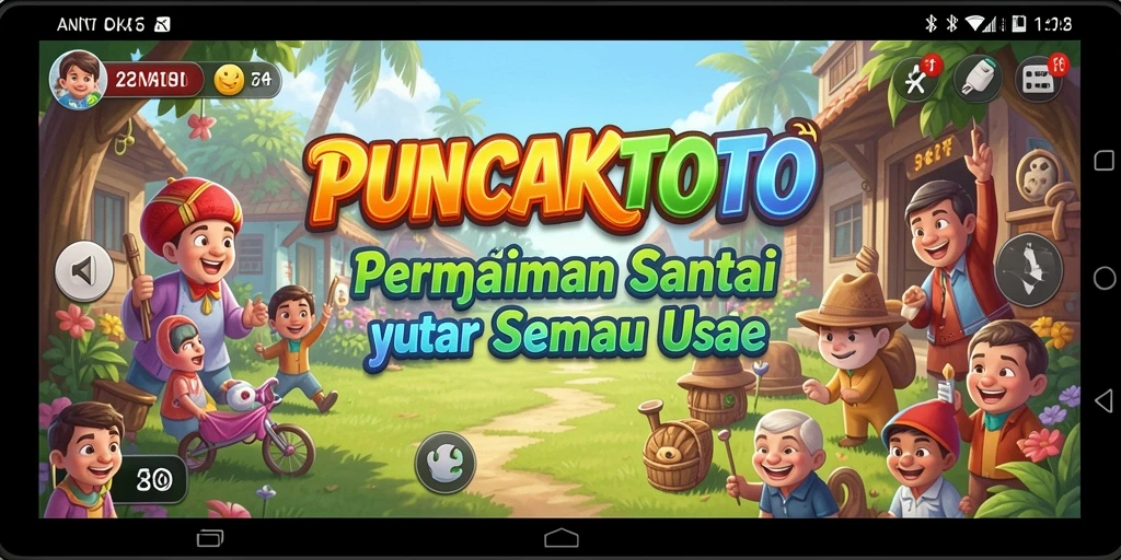 Tampilan gameplay seru dan menyenangkan dari PUNCAKTOTO.